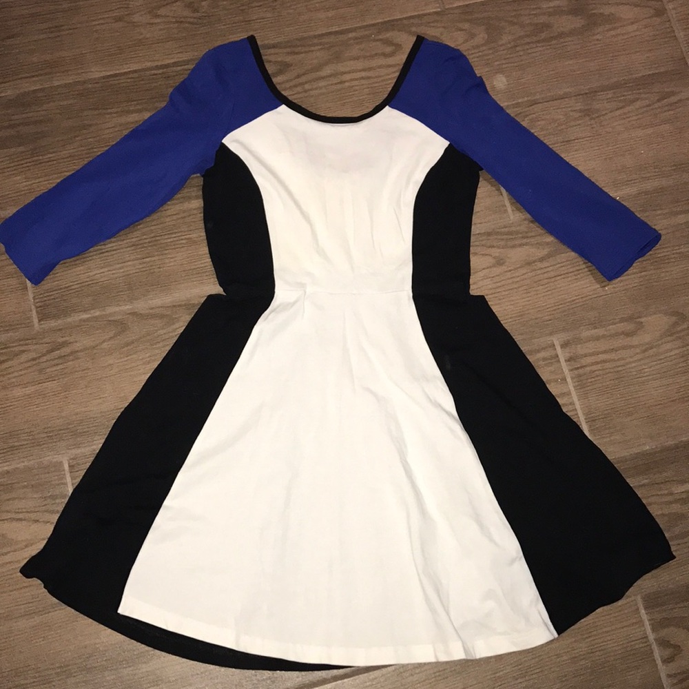 Express color block dress